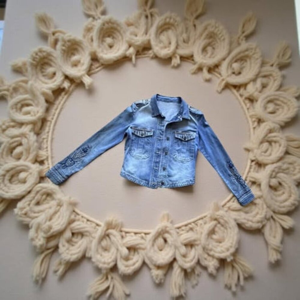 EMBROIDERED JEAN JACKET - Picture 4 of 4